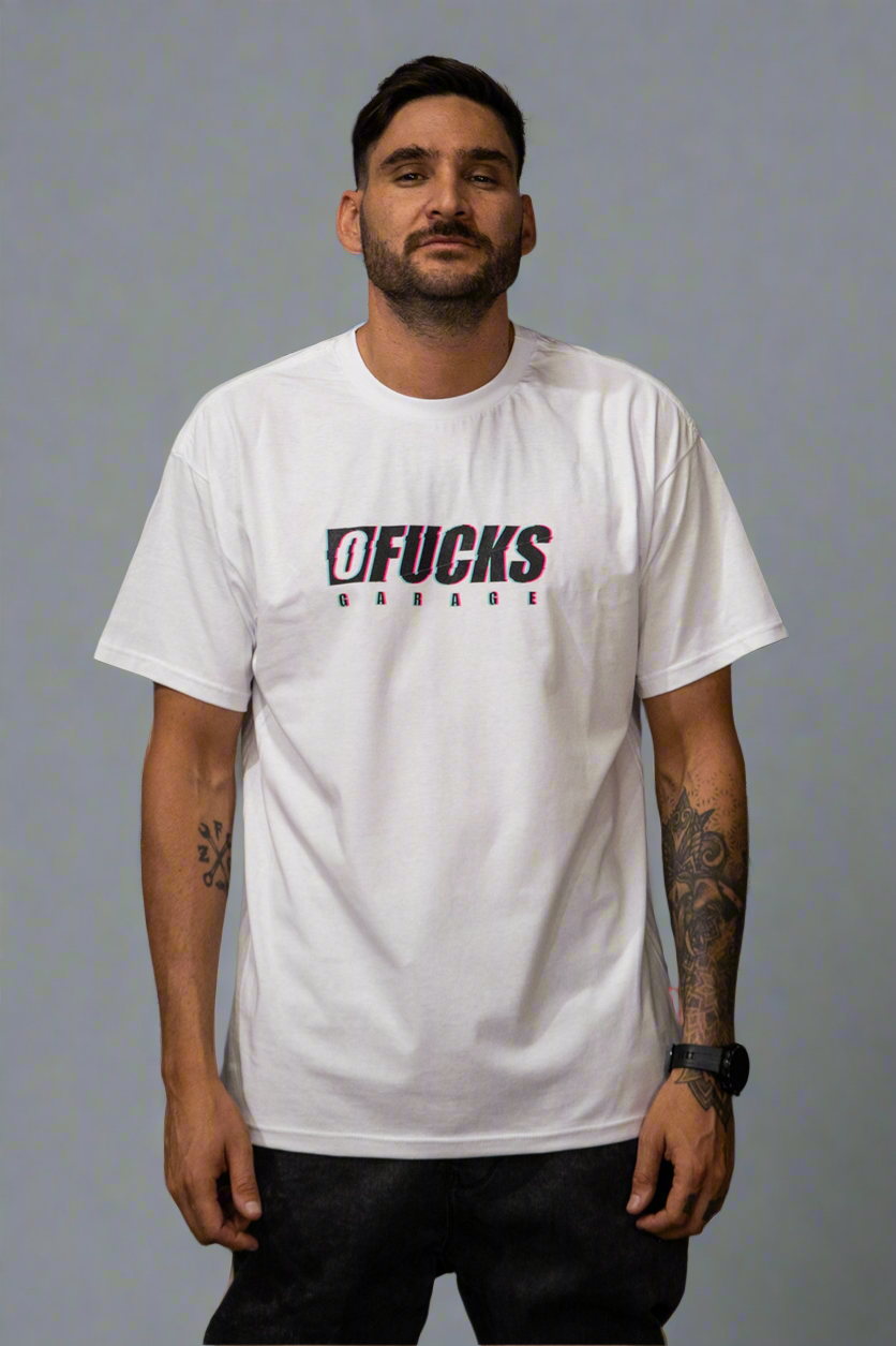 T-shirt 0FUCKS Glitch