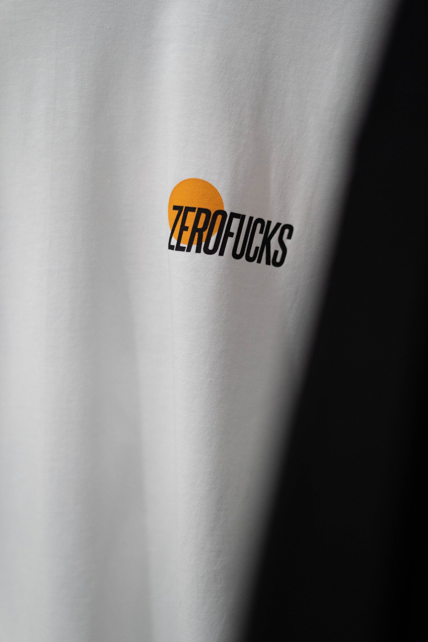 T-shirt Zerofucks - Mountain Orange