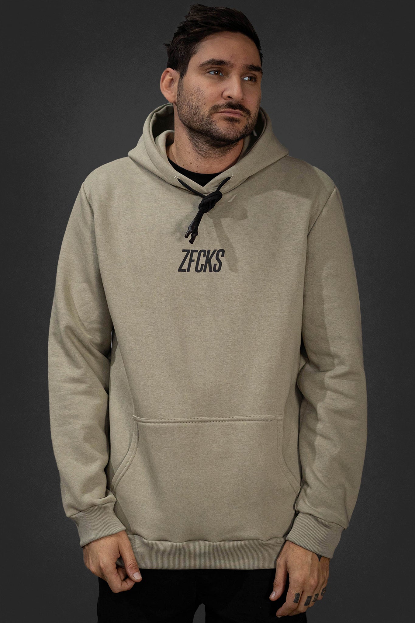 Relaxed Hoodie ZFCKS - Zerofcks Vertical