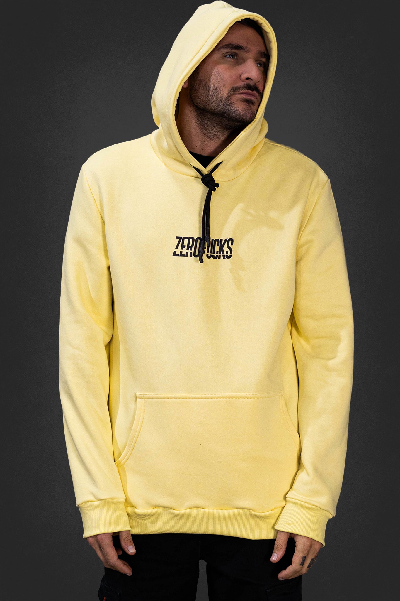 Relaxed Hoodie Zerofucks Garage Jap Vertical