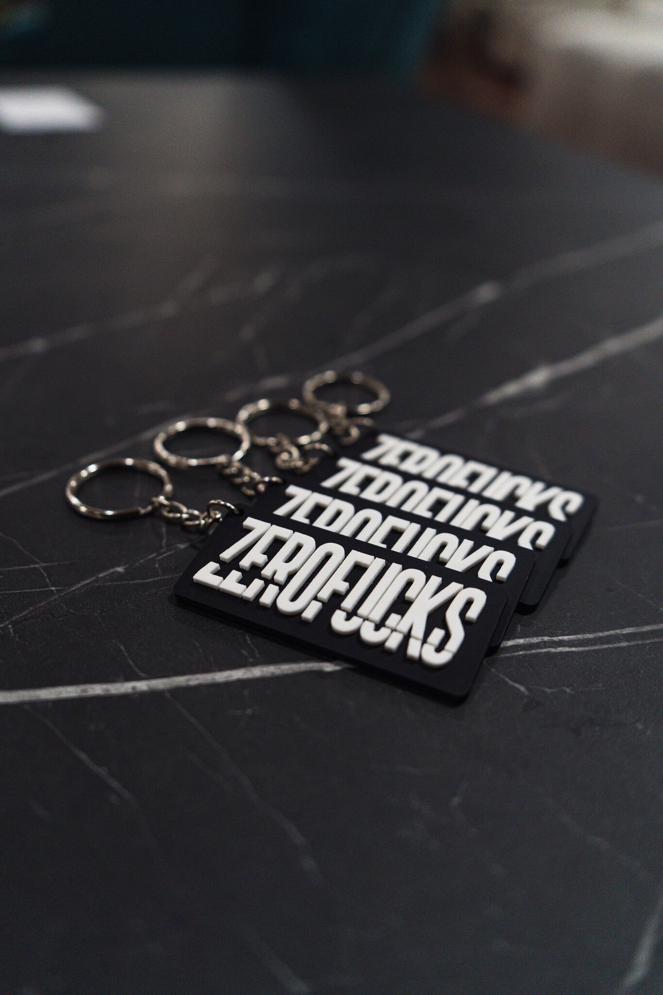 Zerofucks Keychain