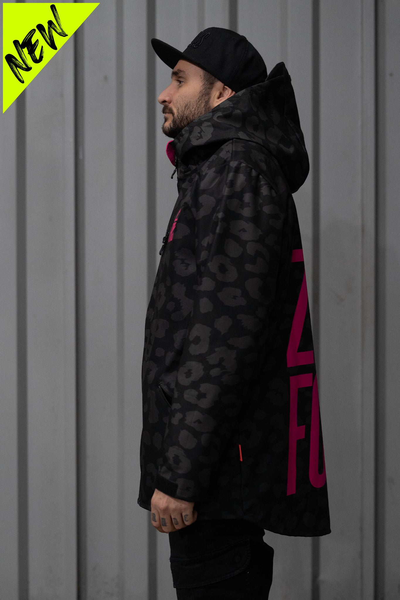 Shell Jacket 10K Zerofcks - Leopard Animal Print