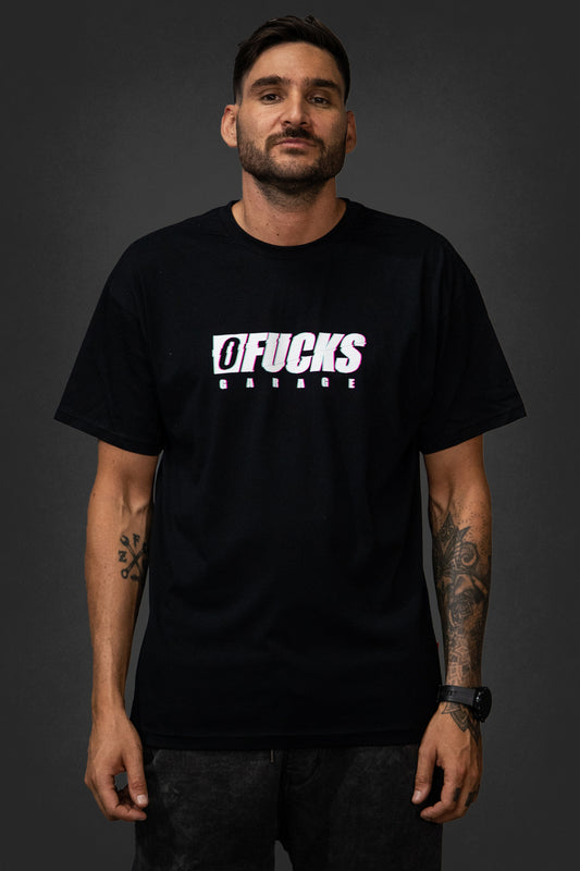 T-shirt 0FUCKS Glitch