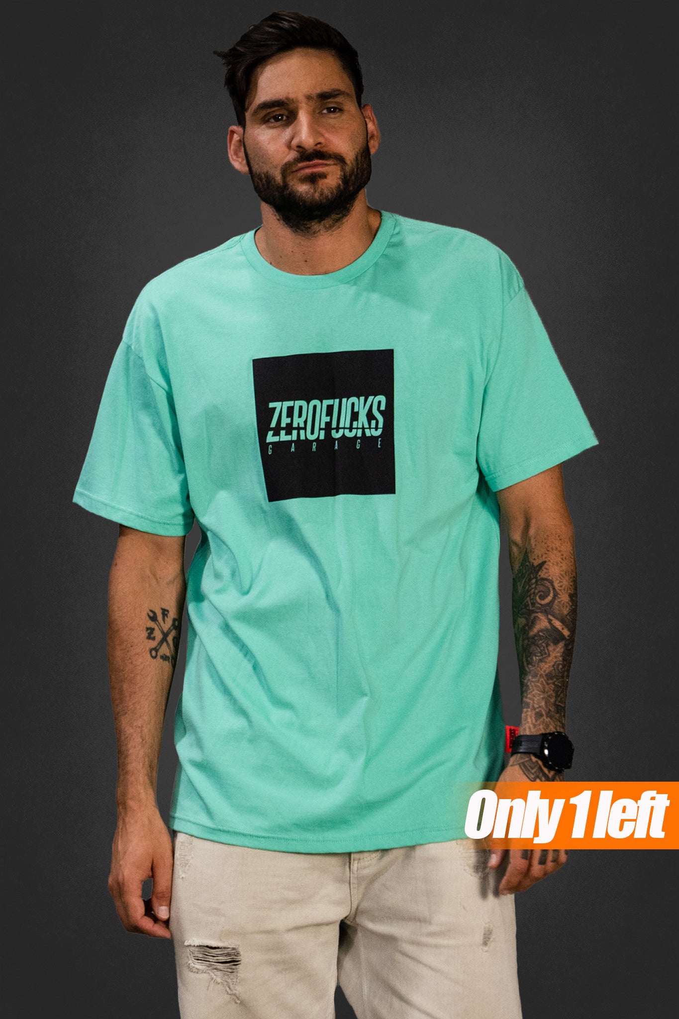 T-shirt Zerofucks Square v2