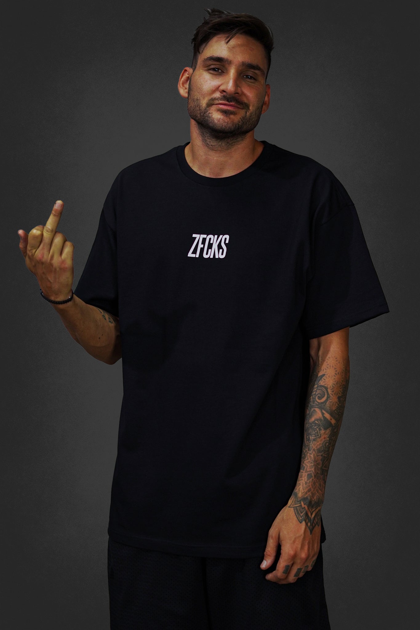 T-shirt Ultra Heavy ZFCKS - Zerofcks Vertical