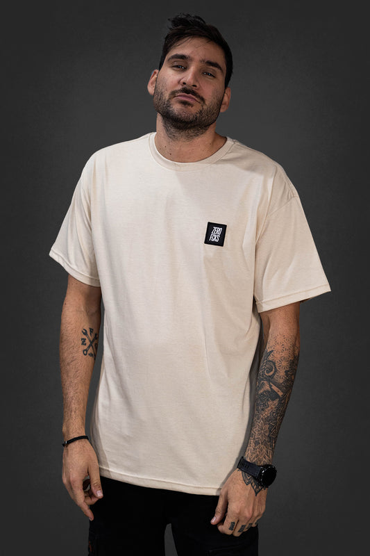 T-Shirt Zerofcks Vertical Patch