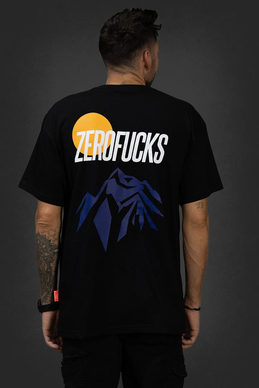T-shirt Zerofucks - Mountain Orange