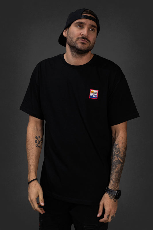 T-Shirt Mountain Orange Patch