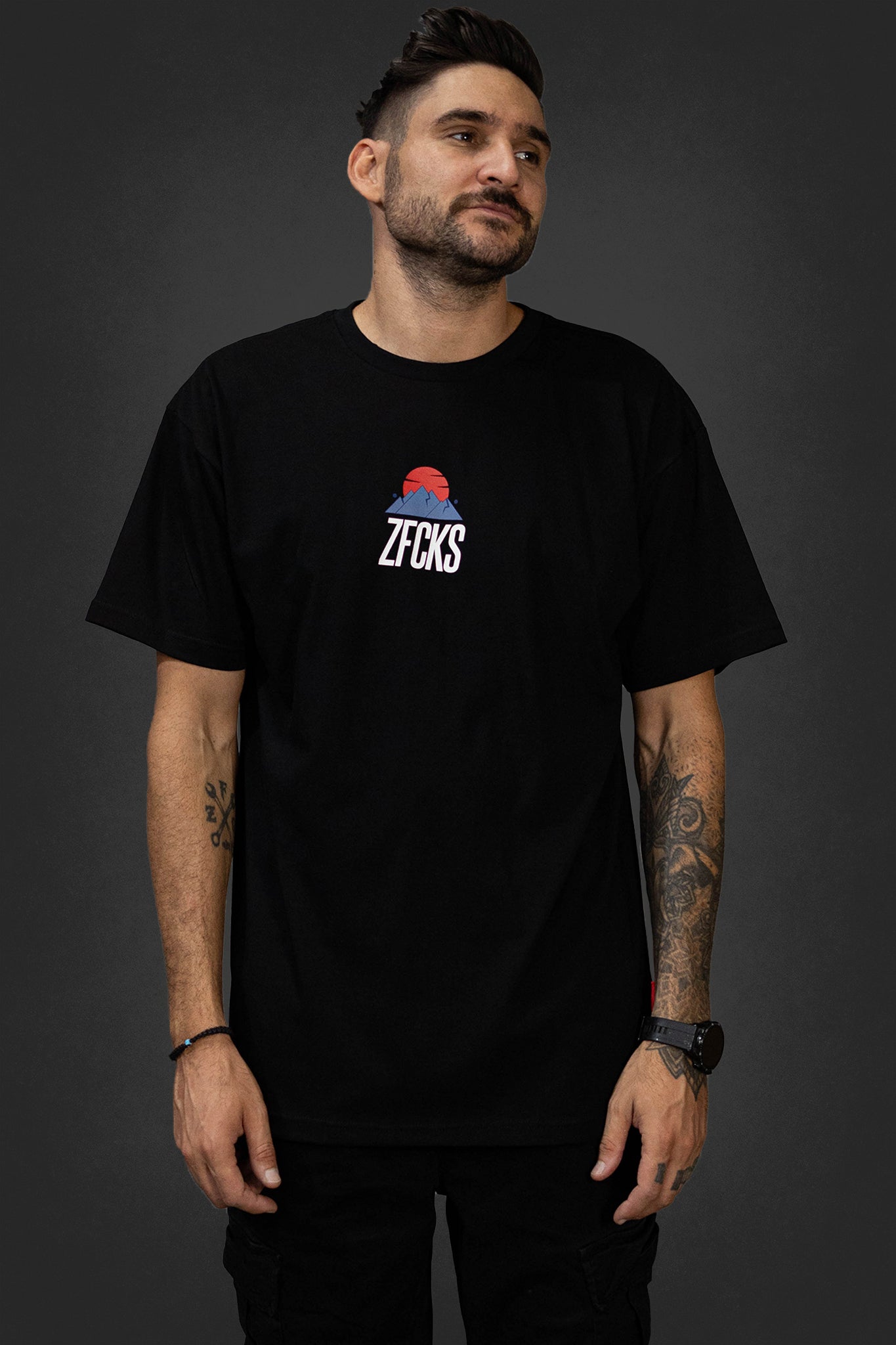 T-shirt ZFCKS Mountain Red