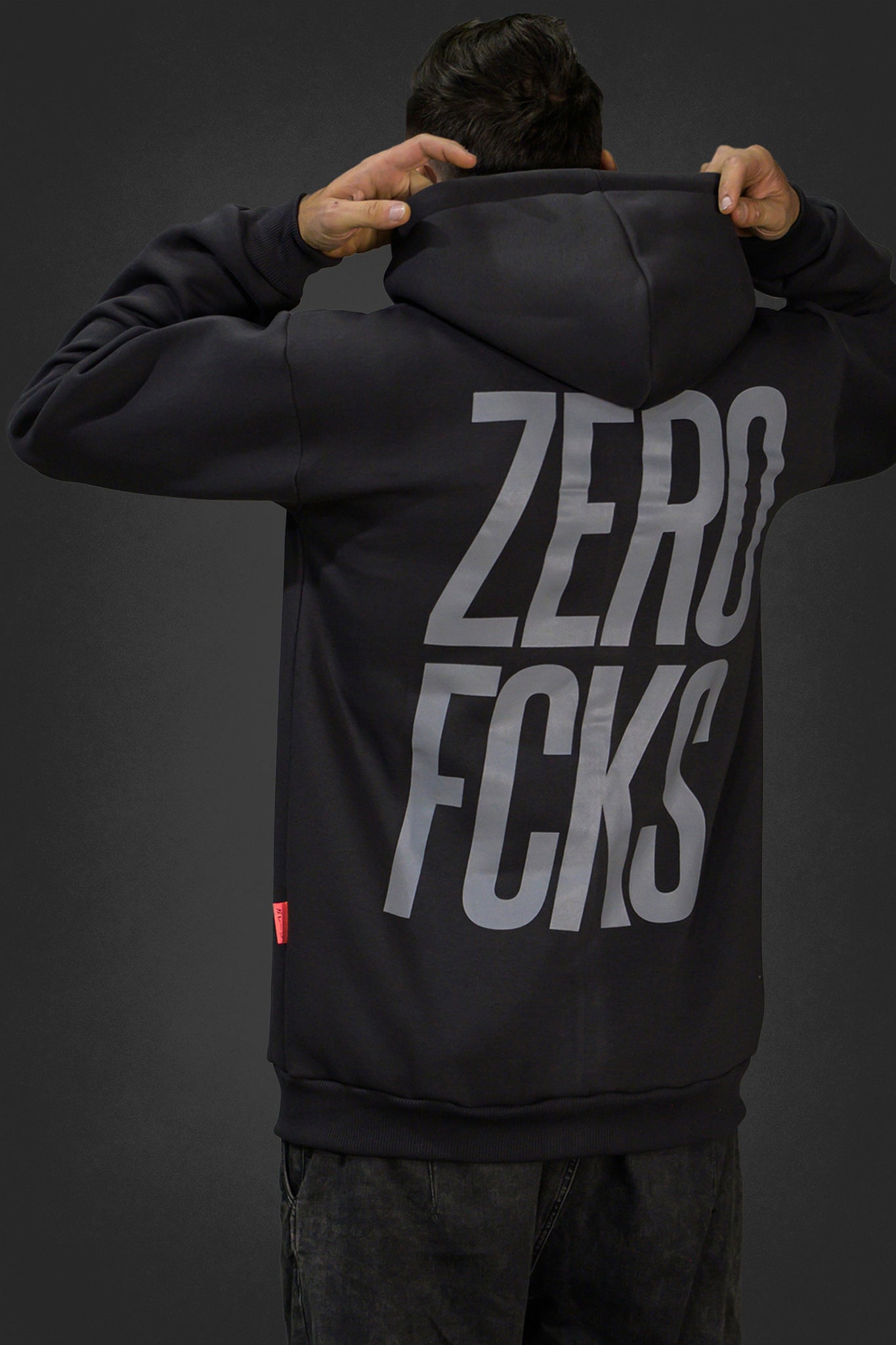 Zip-Hoodie ZFCKS - Zerofcks Vertical