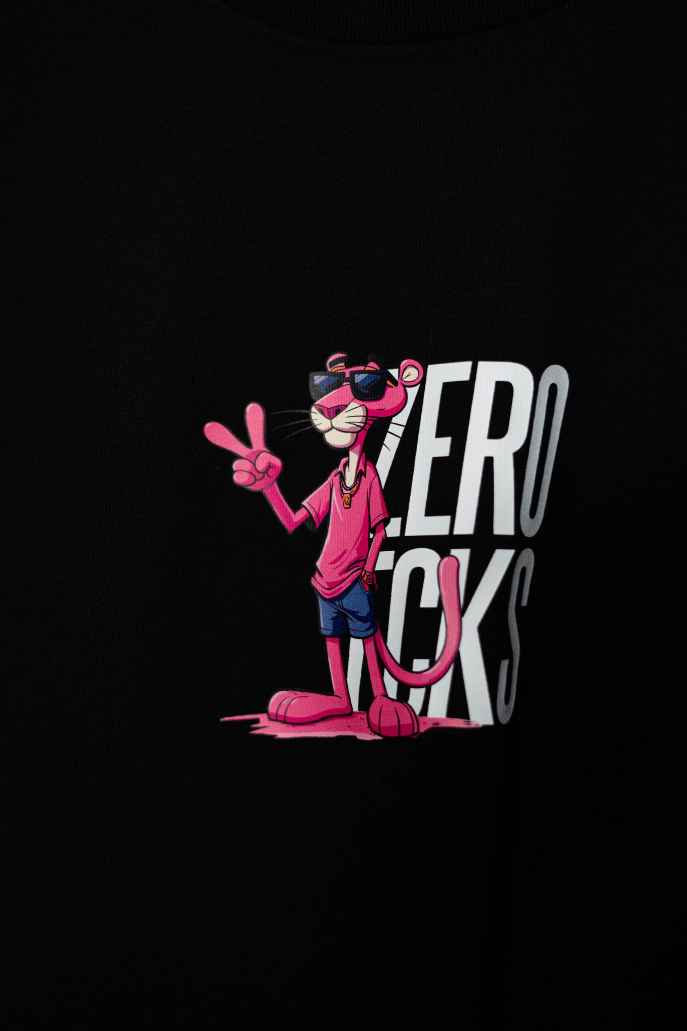 T-shirt Ultra Heavy - Zerofcks X Pnk Panther