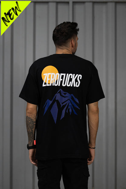 T-shirt Zerofucks - Mountain Orange