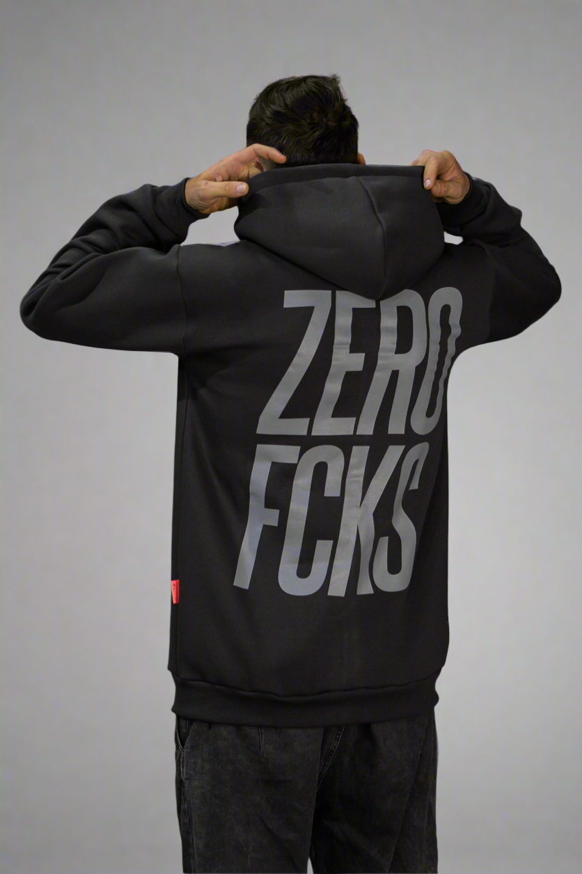 Zip-Hoodie ZFCKS - Zerofcks Vertical