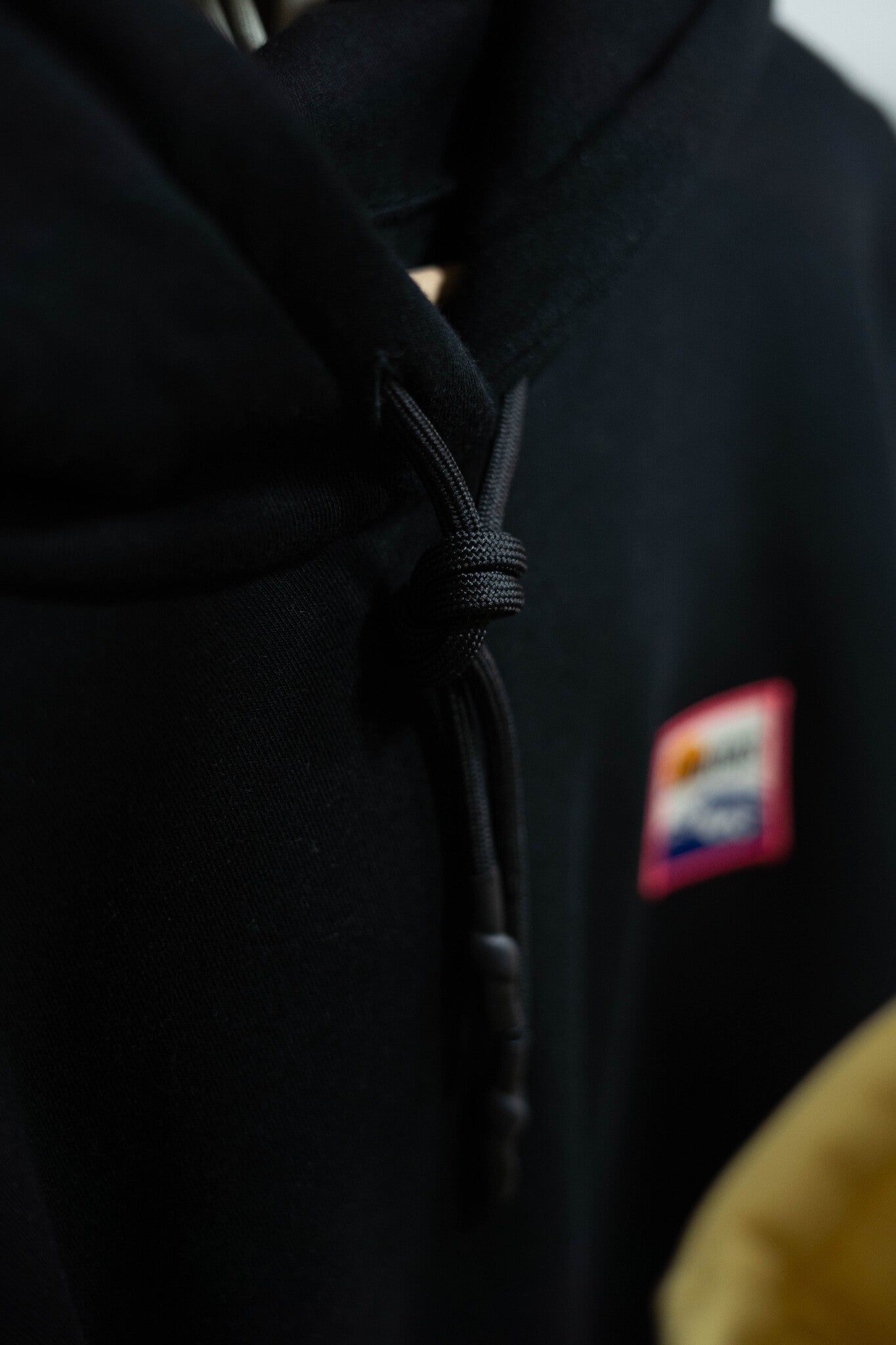Relaxed Hoodie Mountain Orange Patch