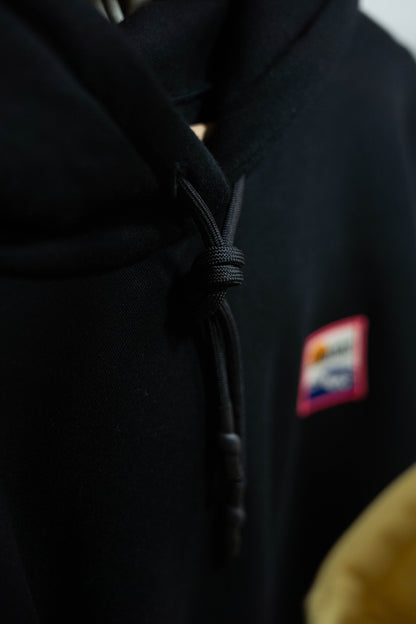 Relaxed Hoodie Mountain Orange Patch