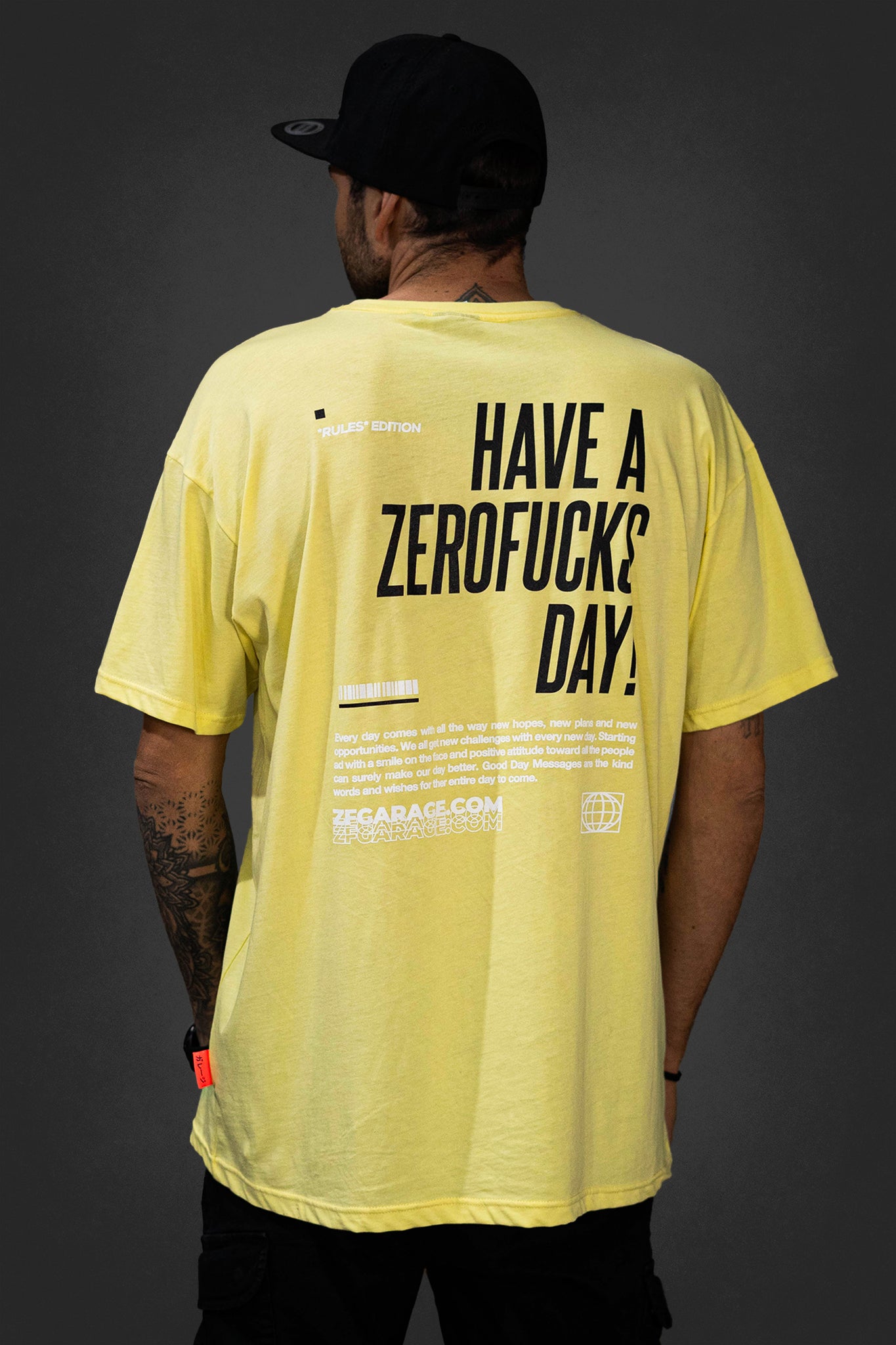 T-shirt Have a Zerofucks Day