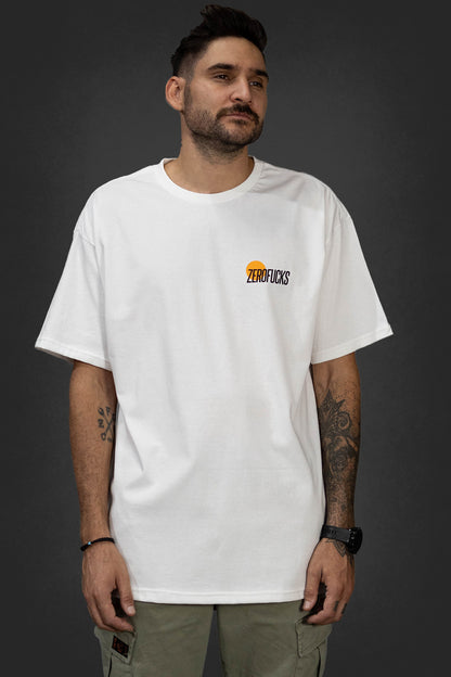 T-shirt Zerofucks - Mountain Orange