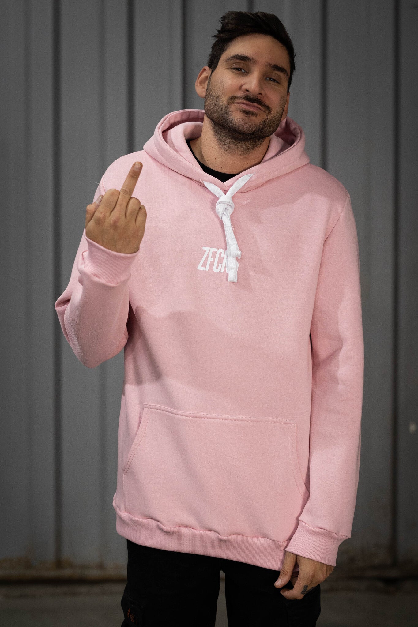 Relaxed Hoodie ZFCKS - Zerofcks Vertical