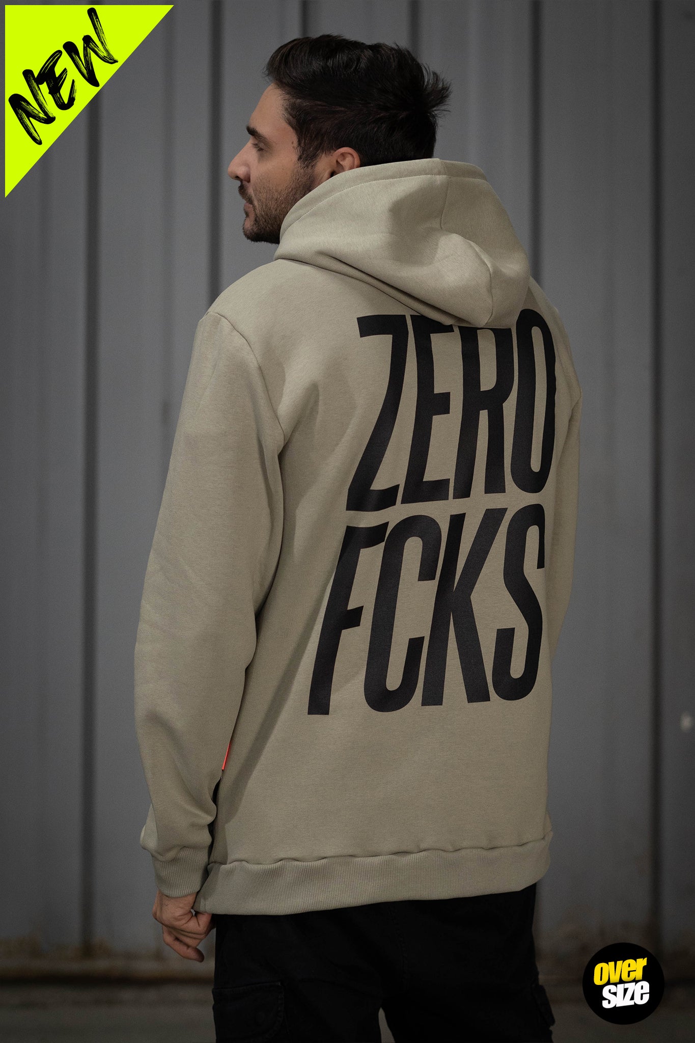 Relaxed Hoodie ZFCKS - Zerofcks Vertical
