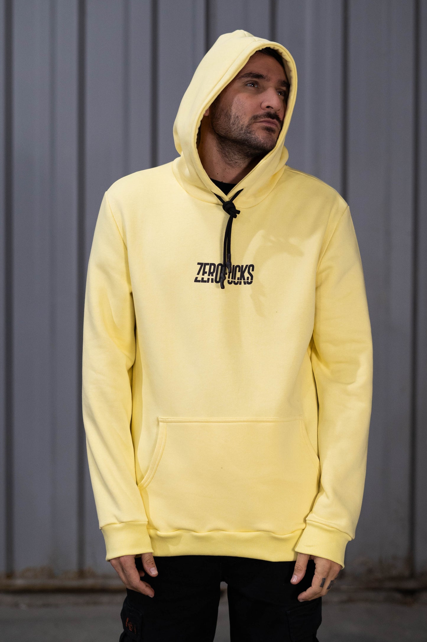 Relaxed Hoodie Zerofucks Garage Jap Vertical