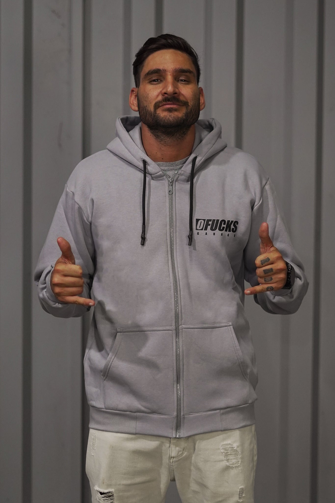 Zip-Hoodie 0FUCKS