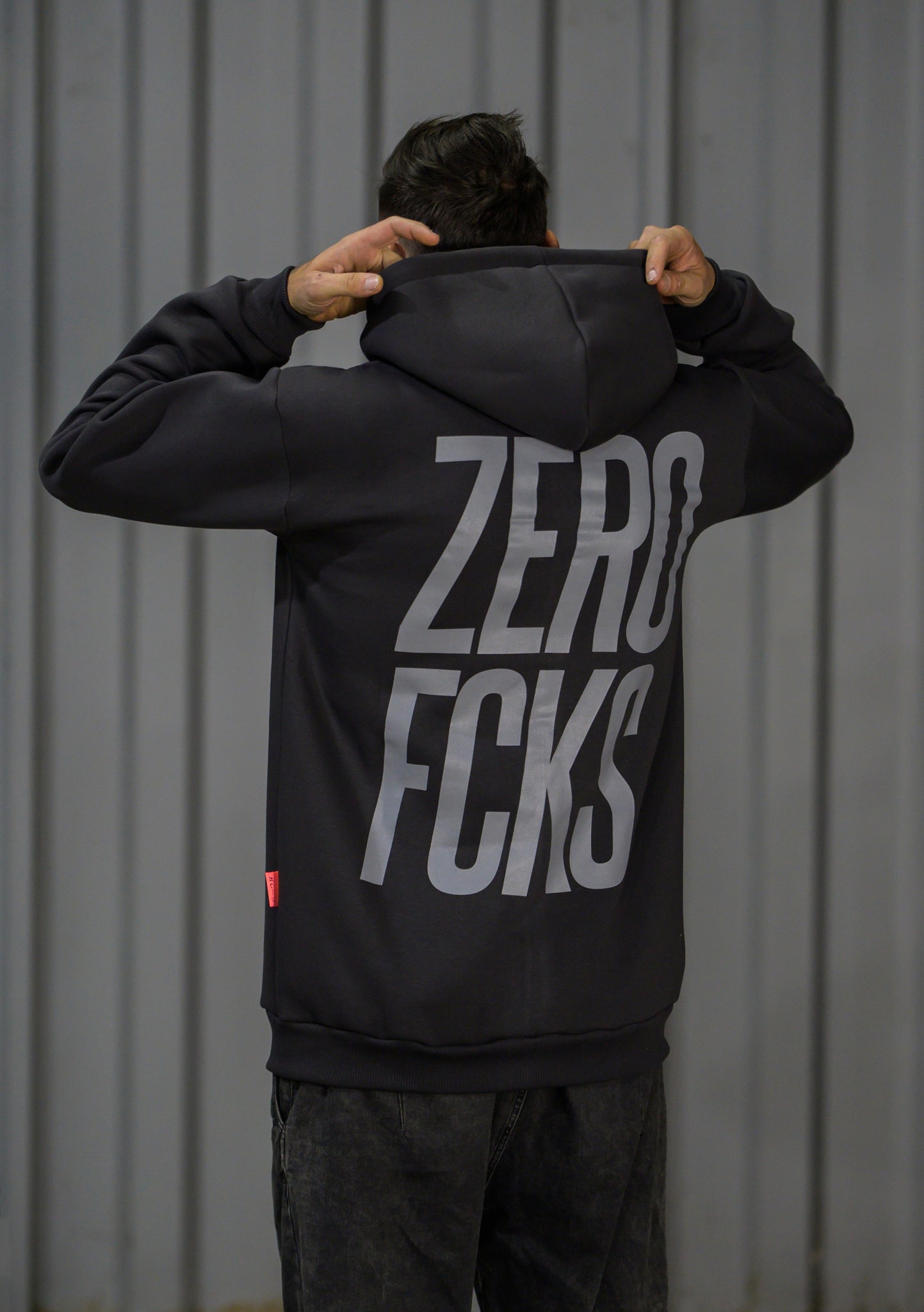 Zip-Hoodie ZFCKS - Zerofcks Vertical