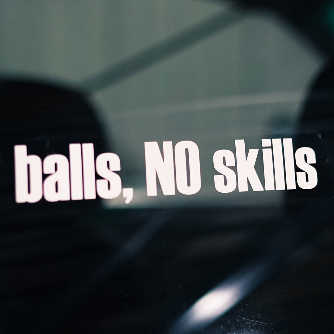 Balls No Skills White
