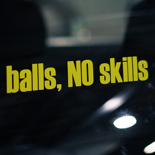 Balls No Skills Yellow